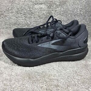 Brooks Ghost 16 Running Shoes Black Ebony - Womens Size 9.5